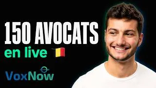 Miniature : J'ai installé un agent IA chez un avocat belge. Je l'ai présenté à 150 avocats en live.