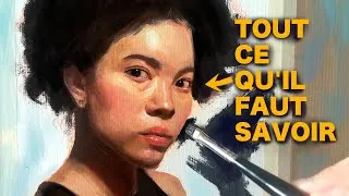 Miniature : Comment Peindre Un Portrait À L'Huile (démonstration et explication)