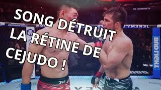 Miniature : Combat interrompu : Cejudo succombe à un eye poke face à Song