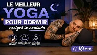 Miniature : Le meilleur yoga pour dormir malgré la canicule 🌙