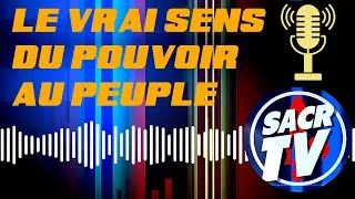 Miniature : DISCOURS : Le vrai sens du pouvoir au peuple !