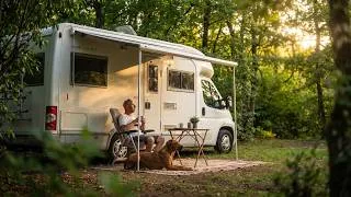 Miniature : Alone in a Cozy Campsite with My Dog 🏕️🐶 | Slow Vanlife