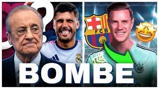 Miniature : 🚨RODRI fait DOUTER le Real | TER STEGEN dit ADIEU au Barça | TCHOUAMÉNI TREMBLE...
