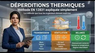 Miniature : Comment calculer EXACTEMENT les déperditions thermiques d’un local (Méthode EN 12831)
