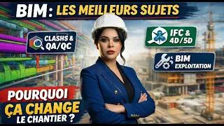 Miniature : BIM : les meilleurs sujets qui font vraiment la différence sur chantier