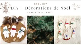 Miniature : (D69) DIY noël : Je crée des décorations de Noël en argile.