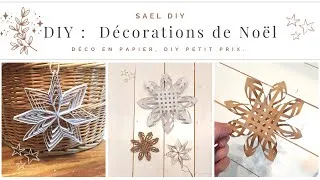 Miniature : (D68) DIY noël : Je crée des décorations de Noël en papier.