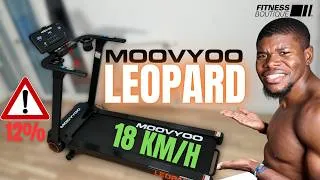 Miniature : TEST TAPIS de COURSE MOOVYOO LÉOPARD PLIABLE et INCLINÉ ? Déballage Test et Avis (Vraiment pas mal)