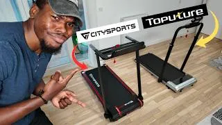 Miniature : TEST COMPARATIF : TAPIS de COURSE PLIABLE 12km/h TOPUTURE TP6 vs CITYSPORTS WP9 /  LEQUEL CHOISIR ?