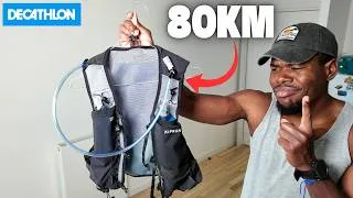 Miniature : FAIRE  80 KM AVEC UN GILET D'HYDRATATION KIPRUN 900 10 LITRES de chez DECATHLON (Ça vaut le coup!)