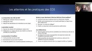 Miniature : Webinaire sur les auditions aux postes de Maitre·sse de Conférences