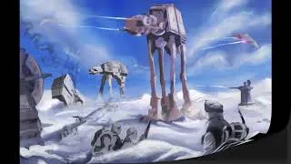 Miniature : STAR WARS La Bataille de hoth [DIGITAL PAINTING]
