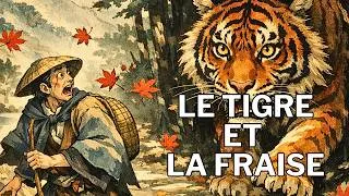 Miniature : Le Tigre et la Fraise – Une Histoire Zen du Soir pour un Sommeil Profond