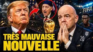 Miniature : 🚨 POLÉMIQUE TRUMP VS INFANTINO : UN PARLEMENTAIRE AMÉRICAIN ANNONCE UNE TRÈS MAUVAISE NOUVELLE  !