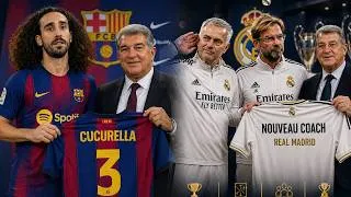 Miniature : 🚨 URGENT : CUCURELLA DE RETOUR AU BARÇA ! LE REAL TIENT SON NOUVEAU COACH !