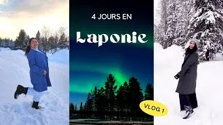 Miniature : Vlog en Laponie avec mon amie Seher ! Chiens de traineau, aurores boréales et bien plus... ❄️🥶😍