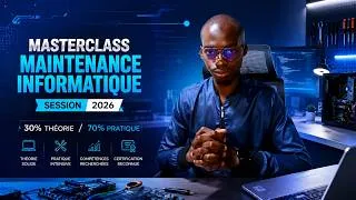 Miniature : Formation Maintenance informatique || La Masterclass Présentielle à Abidjan