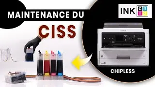 Miniature : Tutoriel Complet 2026 || Epson WF-C5210 Chipless : Installation Firmware + Remplacement Encre CISS