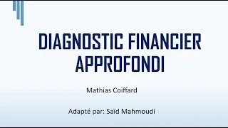 Miniature : DIAGNOSTIC FINANCIER APPROFONDI