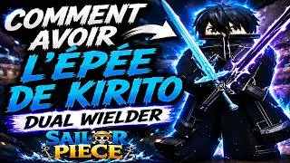 Miniature : comment avoir l'épee kirito - Dual Wielder dans sailor piece fr
