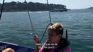 Miniature : Une parenthèse en mer avec le skipper Jules Bonnier