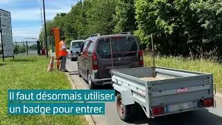 Miniature : En déchèterie, badger est devenu une réalité