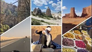 Miniature : Road trip en side-car entre Oasis et Désert en 2025 Un aperçu des différents paysages en Algerie