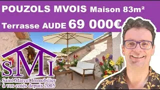 Miniature : 💡MAISON EN PIERRE + TERRASSE À 69 000€ ! 😱 (Aude)
