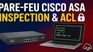 Miniature : Pare-feu CISCO ASA [5/7] : Configuration des politiques d'inspection de base  - ACL