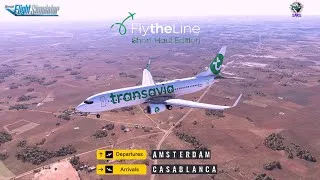 Miniature : Carrière sur Fly The Line - Amsterdam - Casablanca en Boeing 737-800
