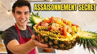 Miniature : Ne fais plus ta salade de pâtes habituelle ! Découvre la version tropicale et sa sauce secrète
