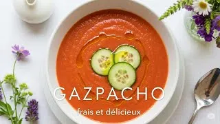 Miniature : Gazpacho andalou authentique : frais, sain et ultra facile à préparer