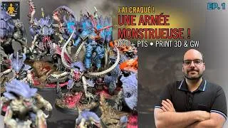 Miniature : J'AI CRAQUÉ ! Mon armée Tyranide dépasse les 3000 points ! | Warhammer 40K V11