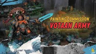 Miniature : Armée Votann peinte sur commande ⚔️ Warhammer 40K Painting Commission