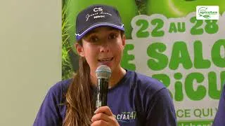Miniature : Découverte du CS Jeunes Chevaux de Nérac au Salon de l'Agriculture Nouvelle-Aquitaine