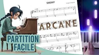 Miniature : Arcane - Enemy - Imagine Dragons tuto piano facile