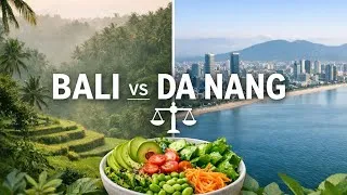 Miniature : BALI vs DA NANG (vietnam), Quel est le meilleur cadre de vie + Ebook alimentation végétale