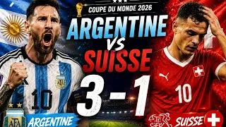 Miniature : ARGENTINE 3-1 SUISSE 😱 L’ALBICELESTE EN DEMI-FINALE ! 🇦🇷 | COUPE DU MONDE 2026