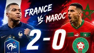 Miniature : FRANCE 2-0 MAROC 🇫🇷🇲🇦 | Les Bleus IMPITOYABLES ! Résumé des Tous les Buts | Coupe du Monde 2026