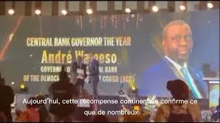 Miniature : African Banker Awards 2026 : Andre Wameso sacré meilleur Gouverneur de Banque Centrale de l'année 🥇