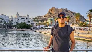 Miniature : Balade en fin de journée : du port au château d'Alicante 