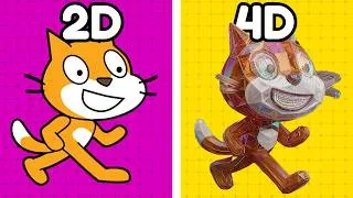 Miniature : Faire un Jeu 4D Sur Scratch