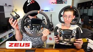 Miniature : Test des volants Simagic Zeus Sport et GT : salade, tomate, oignons.