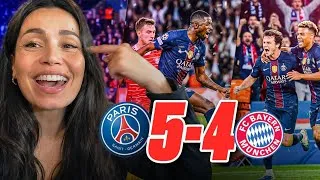 Miniature : J'ASSISTE AU MATCH COMPLÈTEMENT FOU PSG BAYERN 9 BUTS !!!!