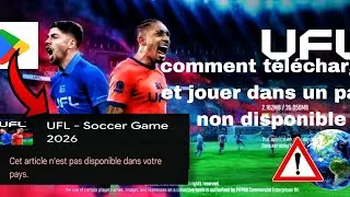 Miniature : Comment télécharger et jouer à UFL 26 MOBILE (dans un pays non disponible 🌐🚨)