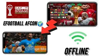 Miniature : EFOOTBALL AFCON VERSION NATIONS 🌍🎮PPSSPP🎮🎮