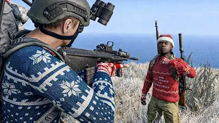 Miniature : ◤ On TRAQUE mon TUEUR sur NAMALSK ! Dayz PVP ❄️ (je deviens fou)
