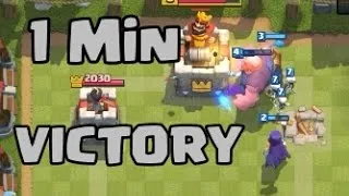 Miniature : GAGNER EN 1 MIN - Clash royale FR