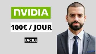 Miniature : Comment Gagner De L'Argent Avec NVIDIA En 2026 (100-300€ / Jour)