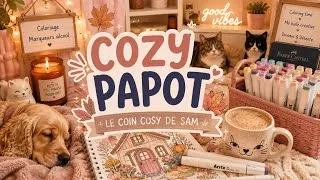 Miniature : 🧡 COZY PAPOTE : mes produits finis + HAUL COZY Amazon + nouveaux feutres à alcool ! 🎨✨